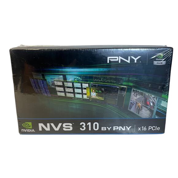 NEW OEM PNY NVIDIA NVS 310 1GB -VCNVS310DP-1GB-PB Video Graphics Card - Picture 1 of 2
